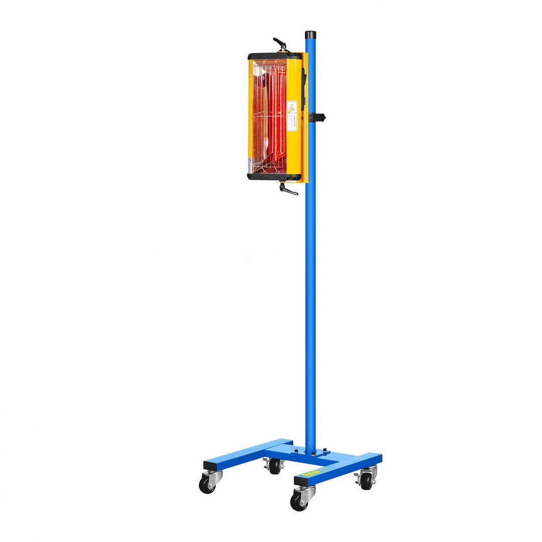 Promiennik ciepła podczerwieni lakierniczny do suszenia farb na statywie 1100W IR-DRYER1000 MSW Promiennik ciepła podczerwieni lakierniczny do suszenia farb na statywie 1100W IR-DRYER1000 MSW
