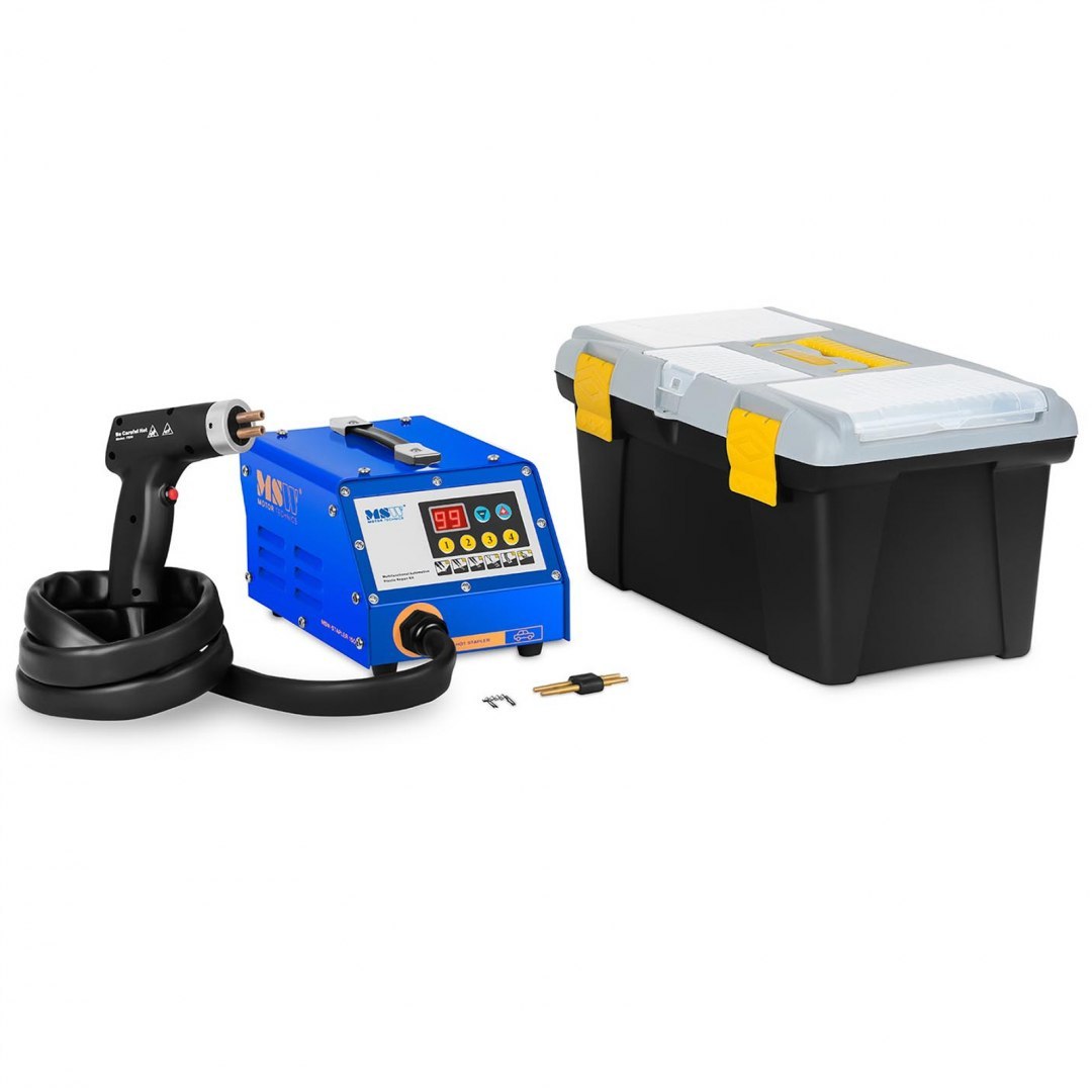 Spawarka zgrzewarka + zszywarka do naprawy plastiku ZESTAW MSW-STAPLER MSW Spawarka zgrzewarka + zszywarka do naprawy plastiku ZESTAW MSW-STAPLER MSW