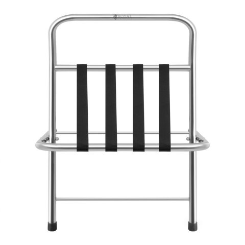 Stojak stelaż na walizki torby podróżne bagaż składany do 50kg 440x560x670mm Royal Catering Stojak stelaż na walizki torby podróżne bagaż składany do 50kg 440x560x670mm Royal Catering
