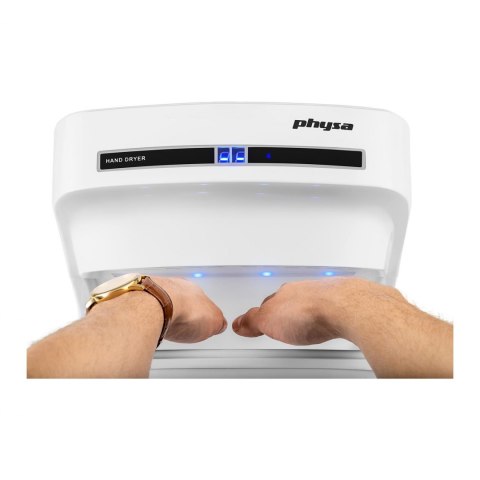 Suszarka kieszeniowa ścienna do rąk elektryczna biała 1650W Physa Oria white Physa Suszarka kieszeniowa ścienna do rąk elektryczna biała 1650W Physa Oria white Physa