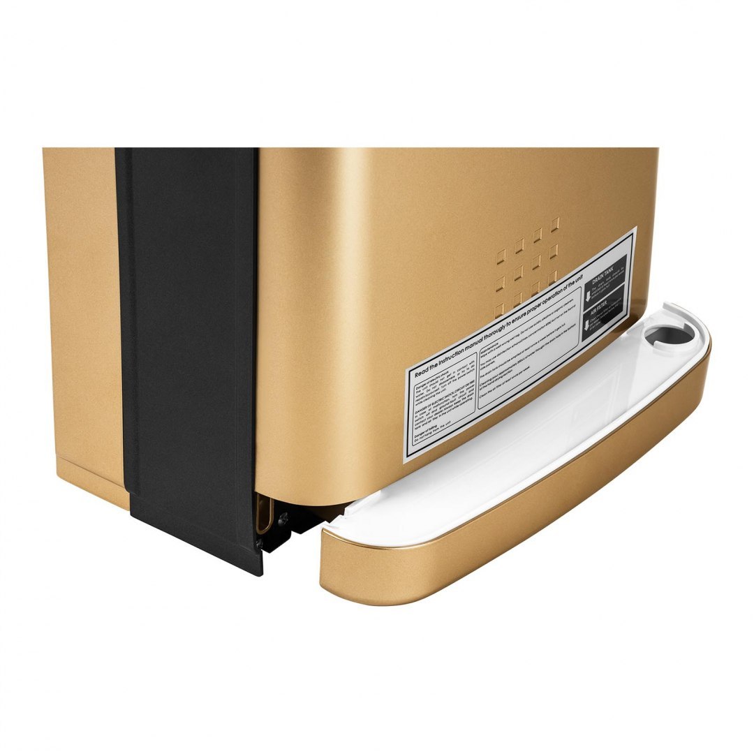 Suszarka kieszeniowa ścienna do rąk elektryczna złota 1200W Physa Bari gold Physa Suszarka kieszeniowa ścienna do rąk elektryczna złota 1200W Physa Bari gold Physa
