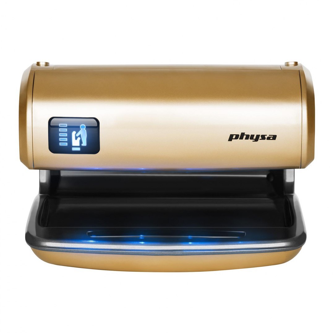 Suszarka kieszeniowa ścienna do rąk elektryczna złota 1200W Physa Bari gold Physa Suszarka kieszeniowa ścienna do rąk elektryczna złota 1200W Physa Bari gold Physa