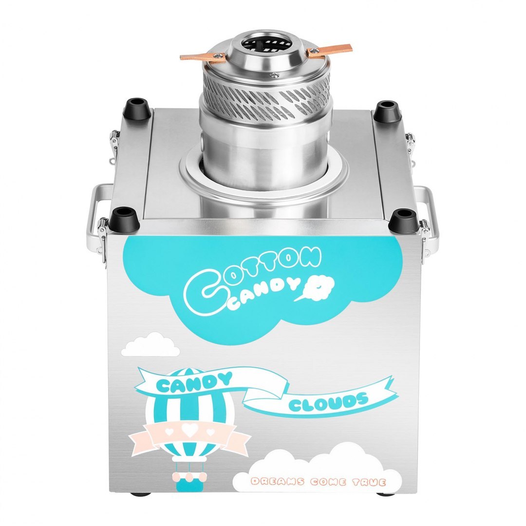 Wydajna maszyna do waty cukrowej 1500W 4kg/h 62cm Royal Catering RCZK-1500S-W Royal Catering Wydajna maszyna do waty cukrowej 1500W 4kg/h 62cm Royal Catering RCZK-1500S-W Royal Catering