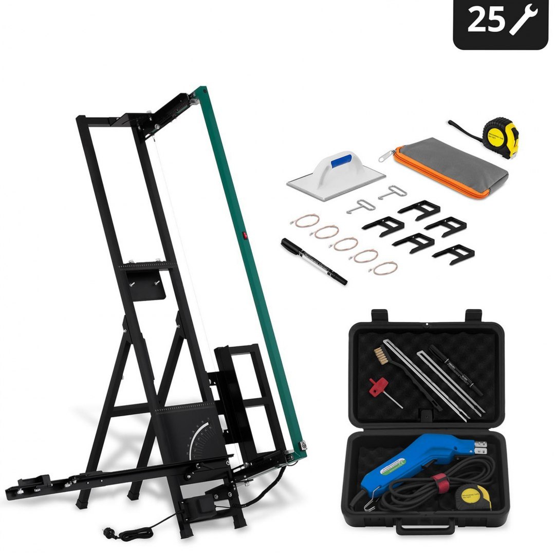 Zestaw maszyna do cięcia styropianu 1350mm + nóż termiczny 250W Pro Bauteam ALUCUTTER SET Pro Bauteam Zestaw maszyna do cięcia styropianu 1350mm + nóż termiczny 250W Pro Bauteam ALUCUTTER SET Pro Bauteam