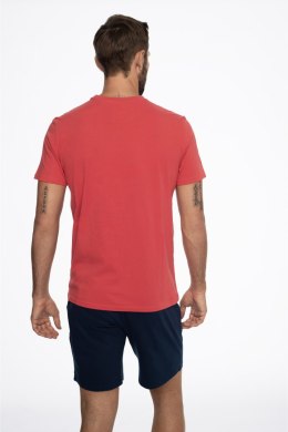 Piżama Creed 41286-33X Czerwono-Granatowa Czerwono-Granatowy XXL