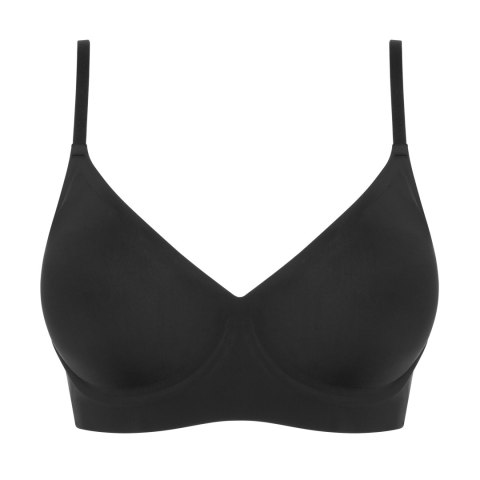 Biustonosz Simple t-shirt Bra Czarny Czarny S Biustonosz Simple t-shirt Bra Czarny Czarny S
