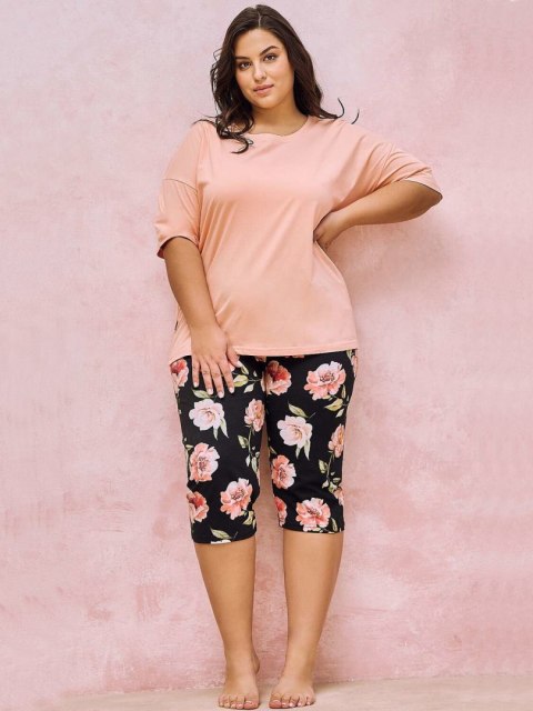 Piżama Margot 3161 Brzoskwiniowy XXXL Piżama Margot 3161 Brzoskwiniowy XXXL