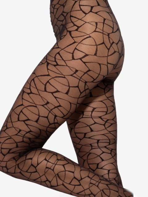 Rajstopy Mosaica 01 20 DEN Nero 3 Rajstopy Mosaica 01 20 DEN Nero 3