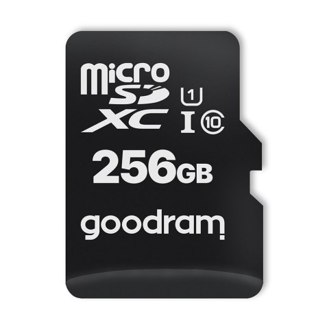 Karta pamięci Microcard 256GB micro SD XC UHS-I class 10 + adapter SD Goodram Karta pamięci Microcard 256GB micro SD XC UHS-I class 10 + adapter SD Goodram