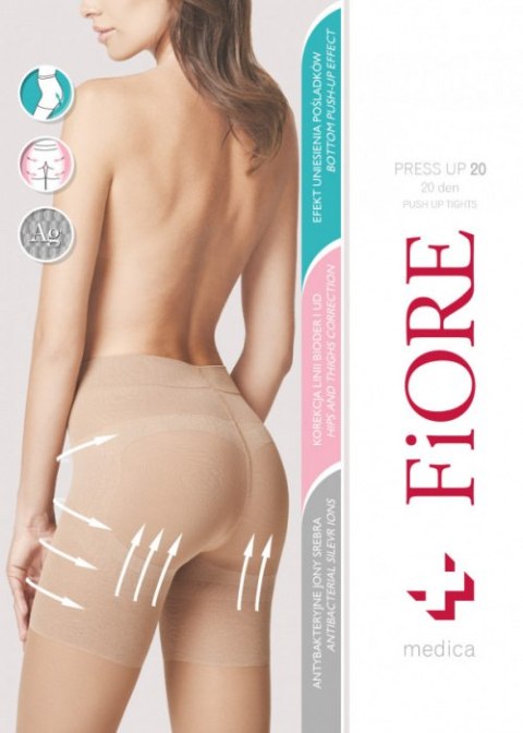 Rajstopy Press Up 20 M5203 Light Natural 2 Rajstopy Press Up 20 M5203 Light Natural 2