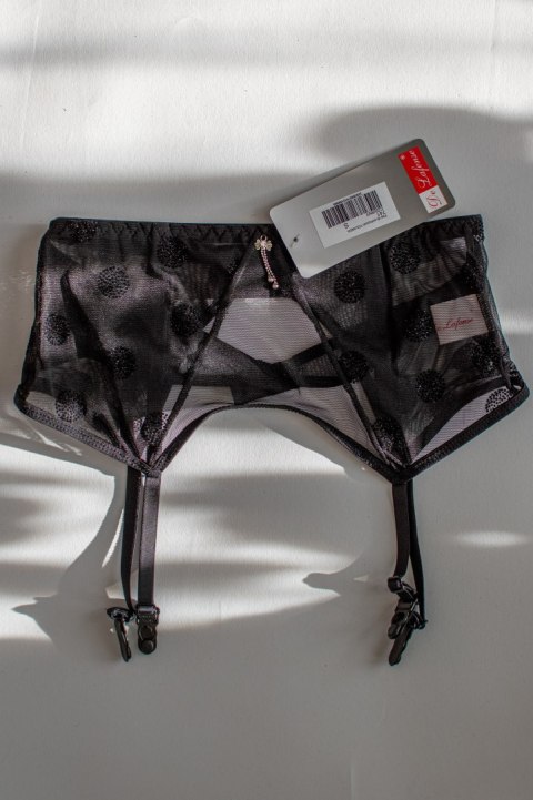Pas do pończoch Yolanda 741 Czarny XL Pas do pończoch Yolanda 741 Czarny XL