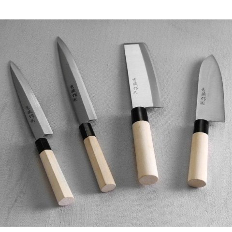 Nóż japoński SASHIMI z drewnianą rączką 240 mm - Hendi 845042 Hendi Nóż japoński SASHIMI z drewnianą rączką 240 mm - Hendi 845042 Hendi