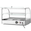 Witryna grzewcza do ekspozycji ciepłych potraw 2 x GN1/1 400W - Hendi 273999 Hendi