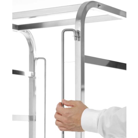 Wózek do transportu koszy do zmywarek 7 x 500x500mm - Hendi 810583 Hendi Wózek do transportu koszy do zmywarek 7 x 500x500mm - Hendi 810583 Hendi