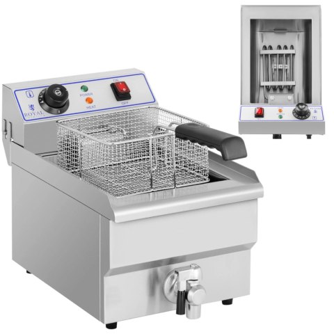 Frytownica gastronomiczna nastawna elektryczna - 10 l 3200 W Royal Catering
