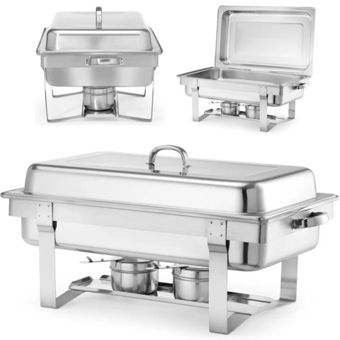 Podgrzewacz do potraw HoReCa na pastę GN 1/1 - Hendi 471005 Hendi