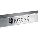 Wózek stalowy kelnerski 2 półkowy z głębokimi półkami Royal Catering