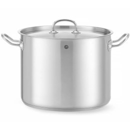 Garnek wysoki Kitchen Line z pokrywką 13,5 l śr. 280 x 220 h - Hendi 837405 Hendi