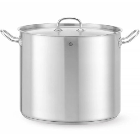 Garnek wysoki Kitchen Line z pokrywką 21 l śr. 320 x 270 h - Hendi 837603 Hendi