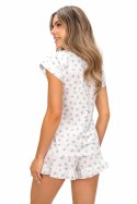 Piżama Love Short Ecru Ecru XXL