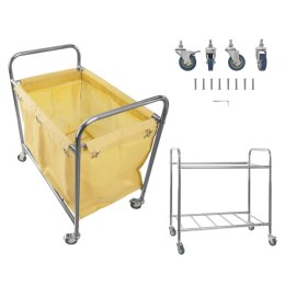 Wózek na brudne pranie stal nierdzewna 250L Royal Catering