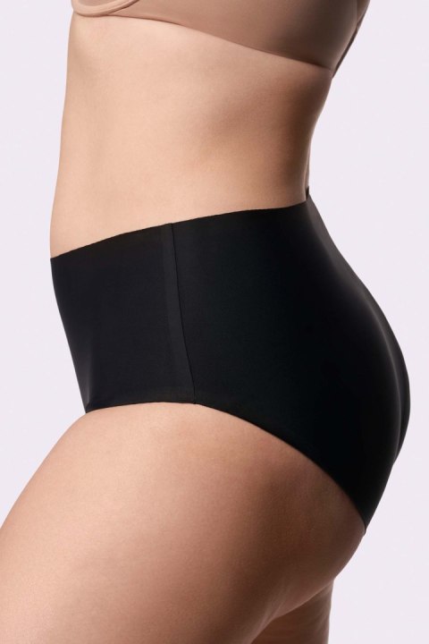 Figi 571 Panty Maxi Czarne Czarny L