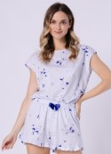 Piżama Claudia 1735 Błękit XL