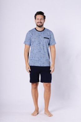 Piżama Jacek 1755 Jeans XXL