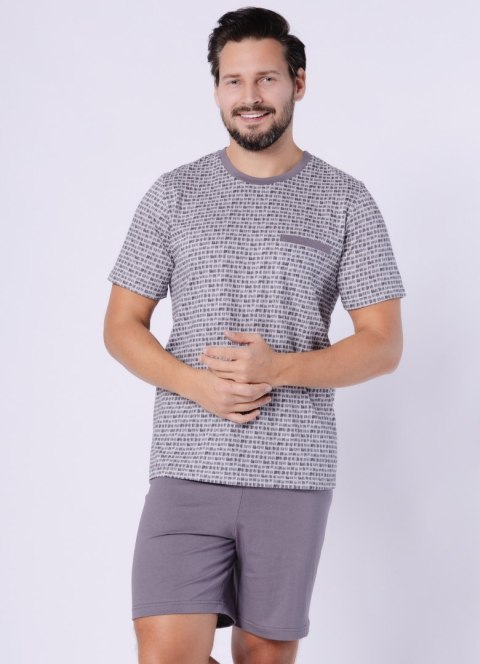Piżama Karol 1751 Stalowy XL