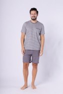 Piżama Karol 1751 Stalowy XL