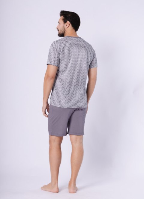 Piżama Karol 1751 Stalowy XL