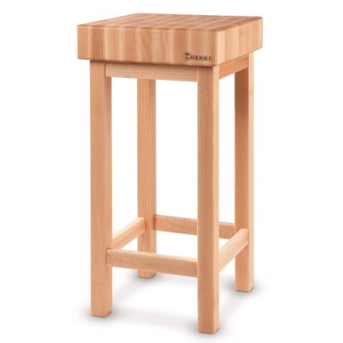 Drewniany kloc masarski z drewna bukowego 50x40x85 mm - Hendi 505694 Hendi