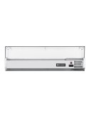 Nadstawa z witryną chłodniczą 6 x GN 1/3 szer. 140cm - Hendi 232972 ARKTIC