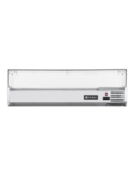 Nadstawa z witryną chłodniczą 6 x GN 1/3 szer. 140cm - Hendi 232972 ARKTIC