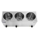 Bemar elektryczny podgrzewacz do zupy 450W 230V 3 x 3.8L Royal Catering
