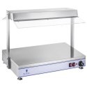 Elektryczna płyta taca grzewcza kompaktowa 2 lampy halogenowe 1100W 230V Royal Catering