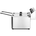 Frytownica gastronomiczna Kitchen Line 6kW 230V 2 x 4L - Hendi 205846 Hendi
