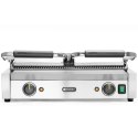 Kontakt grill kontaktowy ryflowany podwójny 3600W - Hendi 263709 Hendi