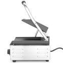 Kontakt grill kontaktowy ryflowany pojedynczy 1800W - Hendi 263501 Hendi