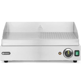 Płyta grzewcza grillowa Profi Line gładka-ryflowana do pracy ciągłej 2400W - Hendi 203156 Hendi