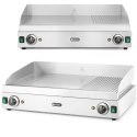 Płyta grzewcza grillowa Profi Line gładka-ryflowana podwójna do pracy ciągłej 3500W - Hendi 203163 Hendi