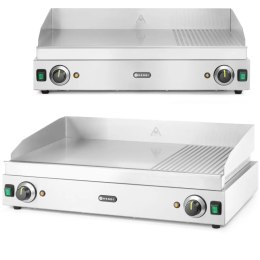 Płyta grzewcza grillowa Profi Line gładka-ryflowana podwójna do pracy ciągłej 3500W - Hendi 203163 Hendi