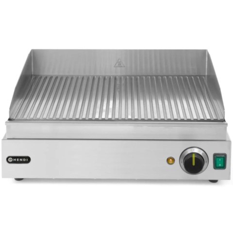Płyta grzewcza grillowa Profi Line ryflowana do pracy ciągłej 2400W - Hendi 203170 Hendi