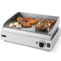 Płyta grzewcza grillowa Profi Line ryflowana do pracy ciągłej 2400W - Hendi 203170 Hendi