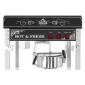 Profesjonalna wydajna maszyna do popcornu nastawna 230V 1.6kW czarna Royal Catering
