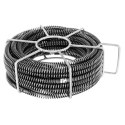 Spirala przepychacz sprężyna do rur hydrauliczna 6 x 2.45 m śr. 16 mm ZESTAW MSW