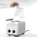 Toster kanapkowy z timerem podwójny 1200W- Hendi 261163 Hendi