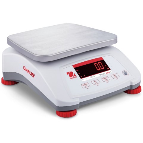 Waga VALOR 4000 z legalizacją kuchenna gastronomiczna wodoodporna IP68 LED 15Kg / 5g - OHAUS V41PWE15T-M OHAUS