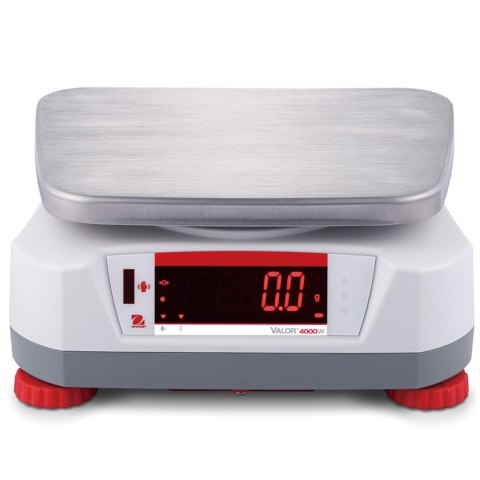 Waga VALOR 4000 z legalizacją kuchenna gastronomiczna wodoodporna IP68 LED 15Kg / 5g - OHAUS V41PWE15T-M OHAUS