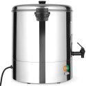 Warnik podgrzewacz do wody grzanego wina stalowy 2200W 28L - Hendi 209905 Hendi